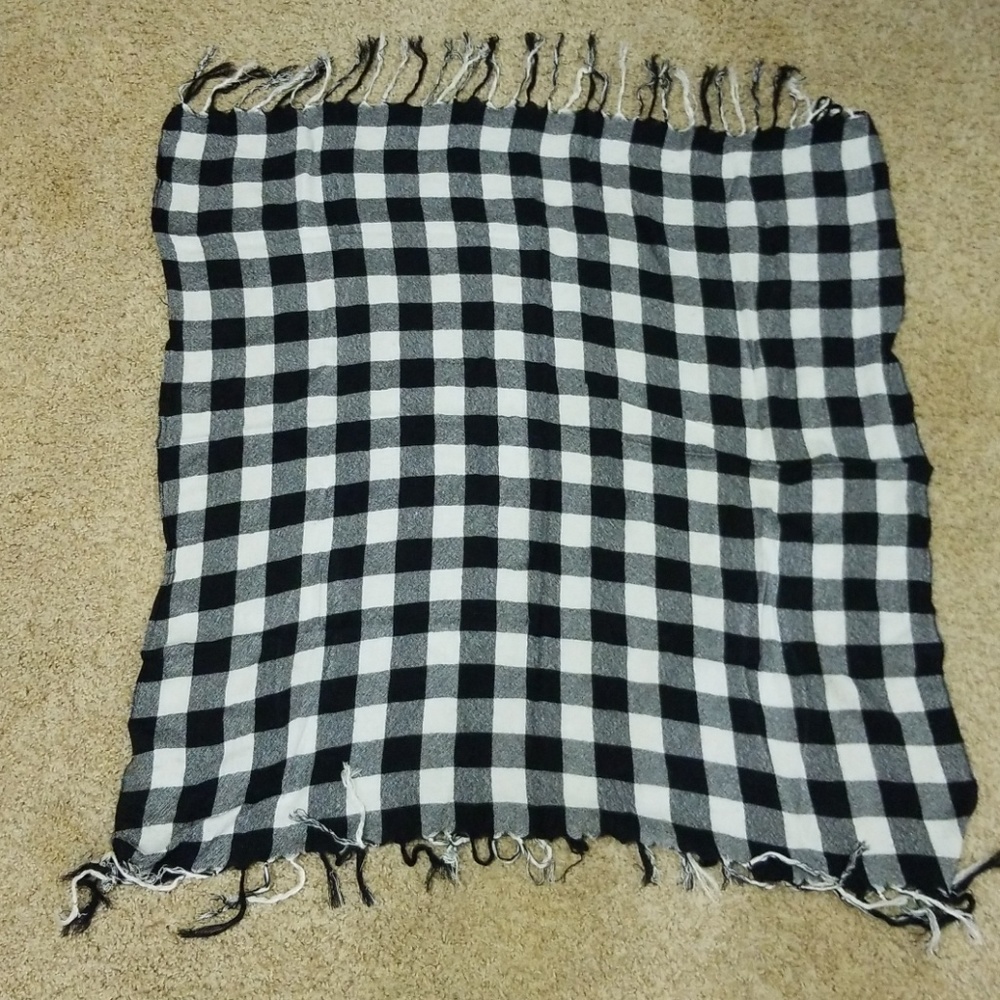MENS CHECKERED SCARF